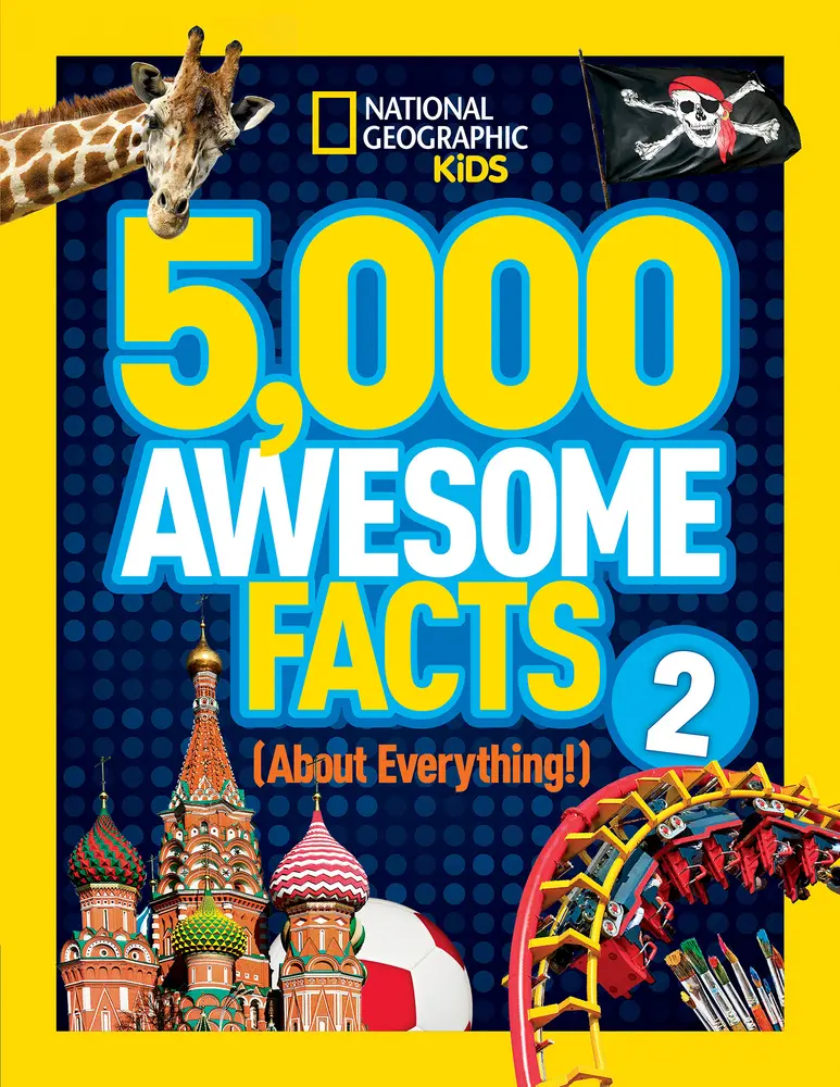 USED Book - 5,000 Awesome Facts (about Everything!) 2 by National Geographic Kids (Hardcover) - english