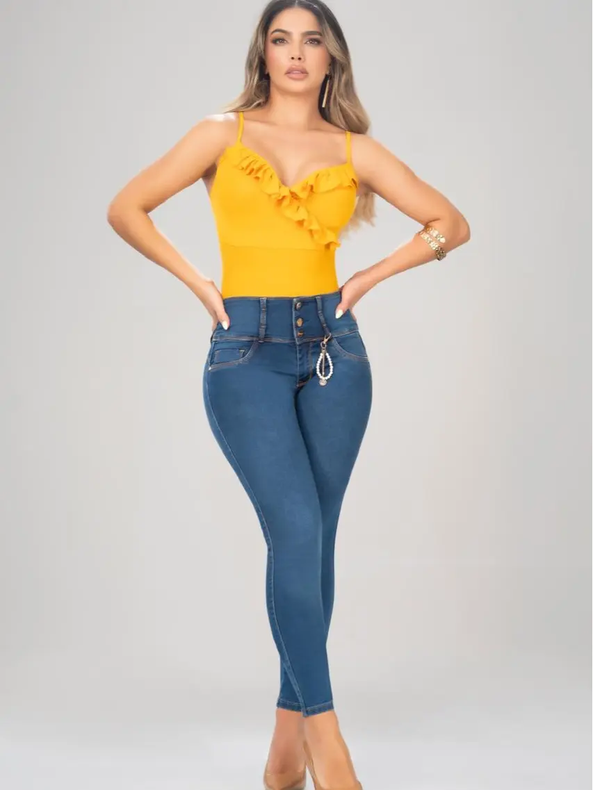 Colombian pants, butt lifting and tummy control, original colombian jeans. Womenswear Bottom Pants Fabric Push Up