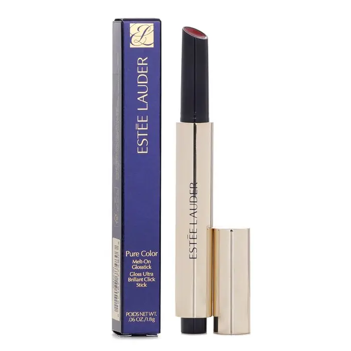 ESTÉE LAUDER Melt On Gloss Stick - Makeup Lipgloss, Wax-Based, Blendable, #156 Melted Rose, Glossy Lip Gloss, Moisture