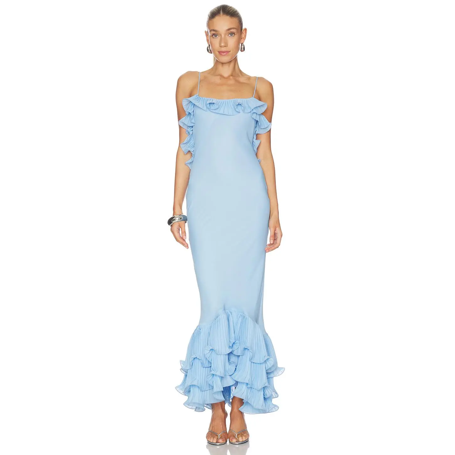 DELFI Delina Dress in Baby Blue