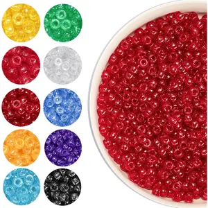 1200 count Red Glitter Pony Beads (6x9mm), Pony Beads Bulk for Bracelets Necklace  Making, Beading Supplies, Hair Beading, Arts & Crafts Materials for  Making