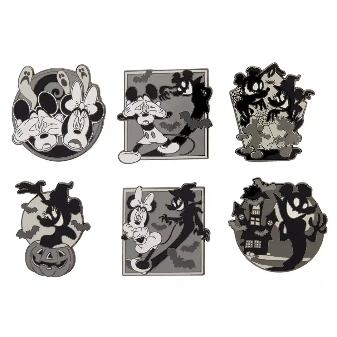 Mickey & Minnie Mouse Ghost Glow Mystery Box Pin
