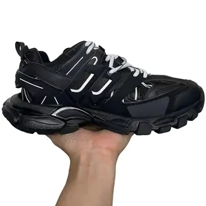 Classic  Track Trainers for Couples Casual Thick-sole flat Sneakers for men and women Chunky Shoes