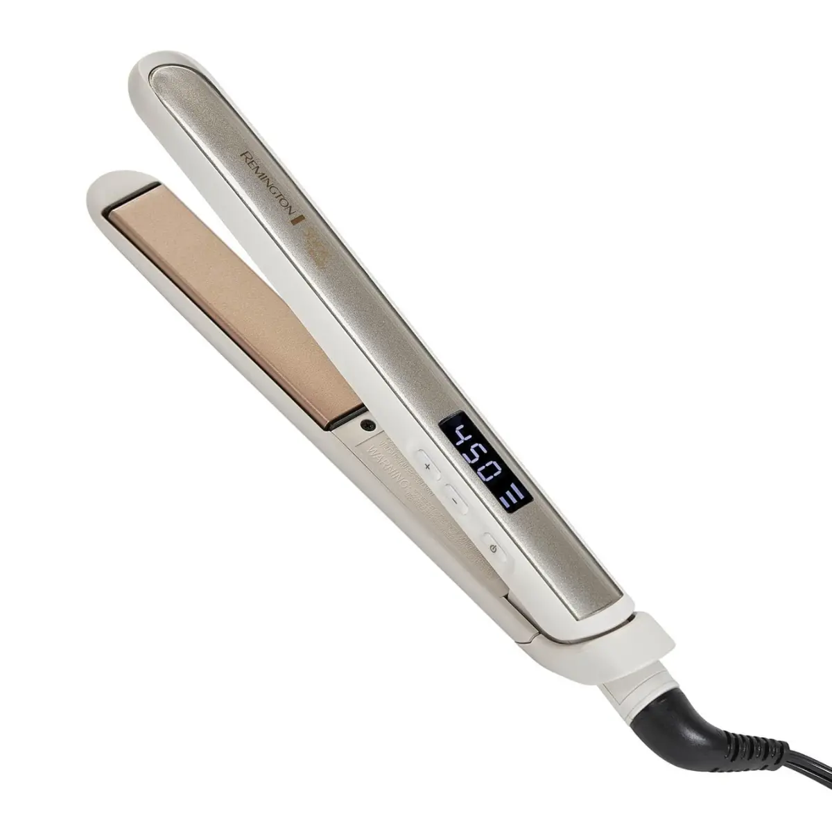 1 inch Argan Oil & Keratin Infused Ceramic Hair Straightener Iron, Professional Styling Tool for Less Frizz, Shine & Smoothness, Ideal Gift for Beauty & Personal Care Enthusiasts