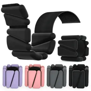 Adjustable Wrist & Ankle Weights for Workout, Set of 2 – 2lb or 4lb, Ideal for Running, Yoga, Dance, Pilates, Cardio, Strength Training