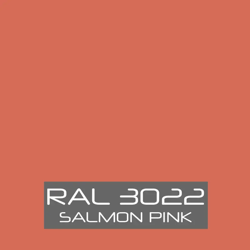 RAL 3022 Salmon Pink Powder Coating Paint 1 LB