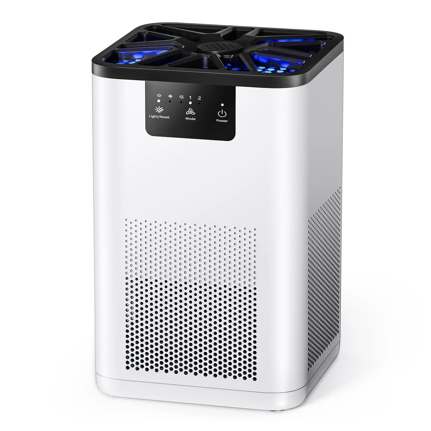 AROEVE MK06 True HEPA Filter Air Purifier with Aromatherapy Function, 20dB Ultra-Quiet Mode, Odor Eliminator That Reduces Pollen, Pet Hair & Smoke for Bedroom, Office