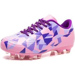 Boys Girls Soccer Cleats Youth Firm Groud Baseball Cleats Sport Athletic Outdoor Trainning Football Shoes for Little/Big Kid