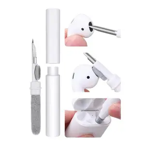 Multifunctional Earphone Cleaning Brush Set, Portable Bluetooth-compatible Compatible Cleaner Pen for AirPods Pro 3 2 1, Xiaomi Headphones