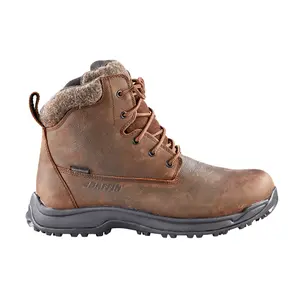 Baffin Mens Truro Round Toe Lace Up Casual Boots Ankle - Brown