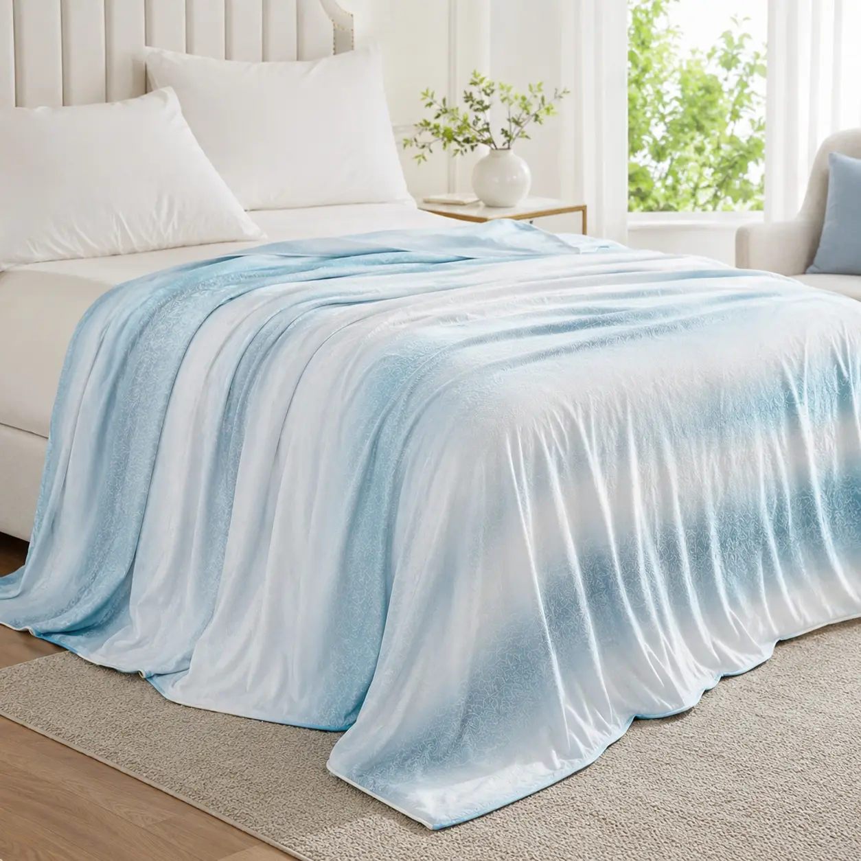 Cooling Blanket Soft Polyester Fabric 7 Styles 3 Sizes 100x150cm 150x200cm 200x230cm Comfortable Bedding