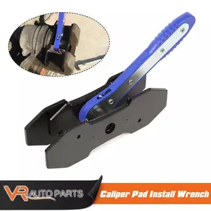 CROSSDESIGN Ratcheting Brake Piston Spreader Wrench Caliper Pad Install Tool Press Ratchet For most large trucks commercial vehicles with Four piston Calipers
