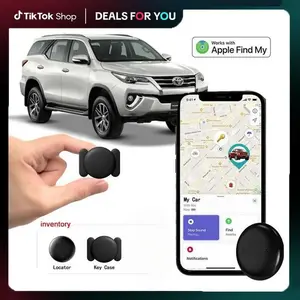 Magnetic Smart Tracking Tag GPS Tracker for Car Works with Apple Find My iOS Only Mini Trackers Device with Weatherproof Magnetic Case No Monthly Fee Best Hidden GPS Trackers Anti Lost Device