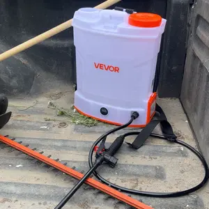 VEVOR Battery Powered Backpack Sprayer, 3.2 Gal Powerful Electric Backpack Sprayer, 2 Retractable Wands & 5 Nozzles, Adjustable 0-90 PSI, 2 Hour Runtime, Portable Weed Sprayers for Yard Garden Lawn