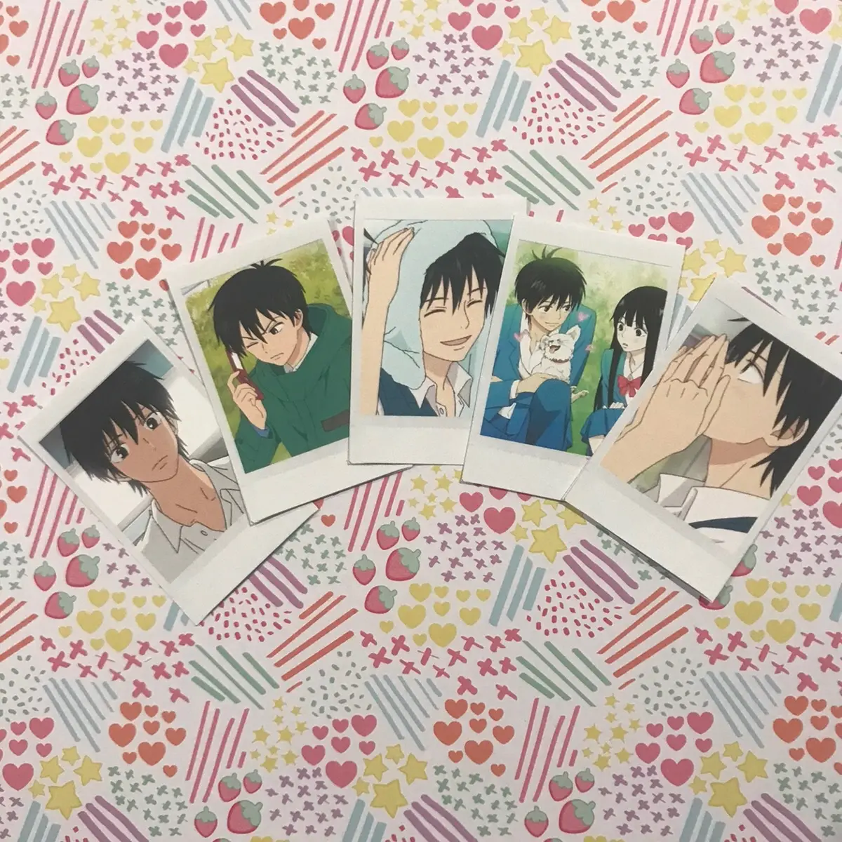 kimi ni todoke Polaroids Cardstock kimi ni todoke Polaroids Cardstock