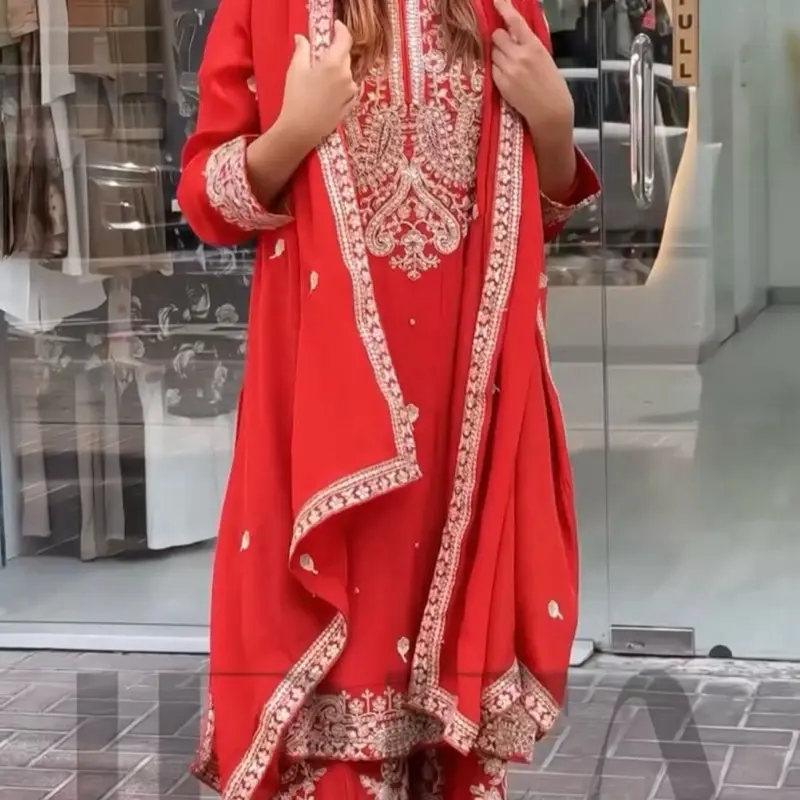 Women designer plazo party wear suit Indian Pakistani Eid collection
