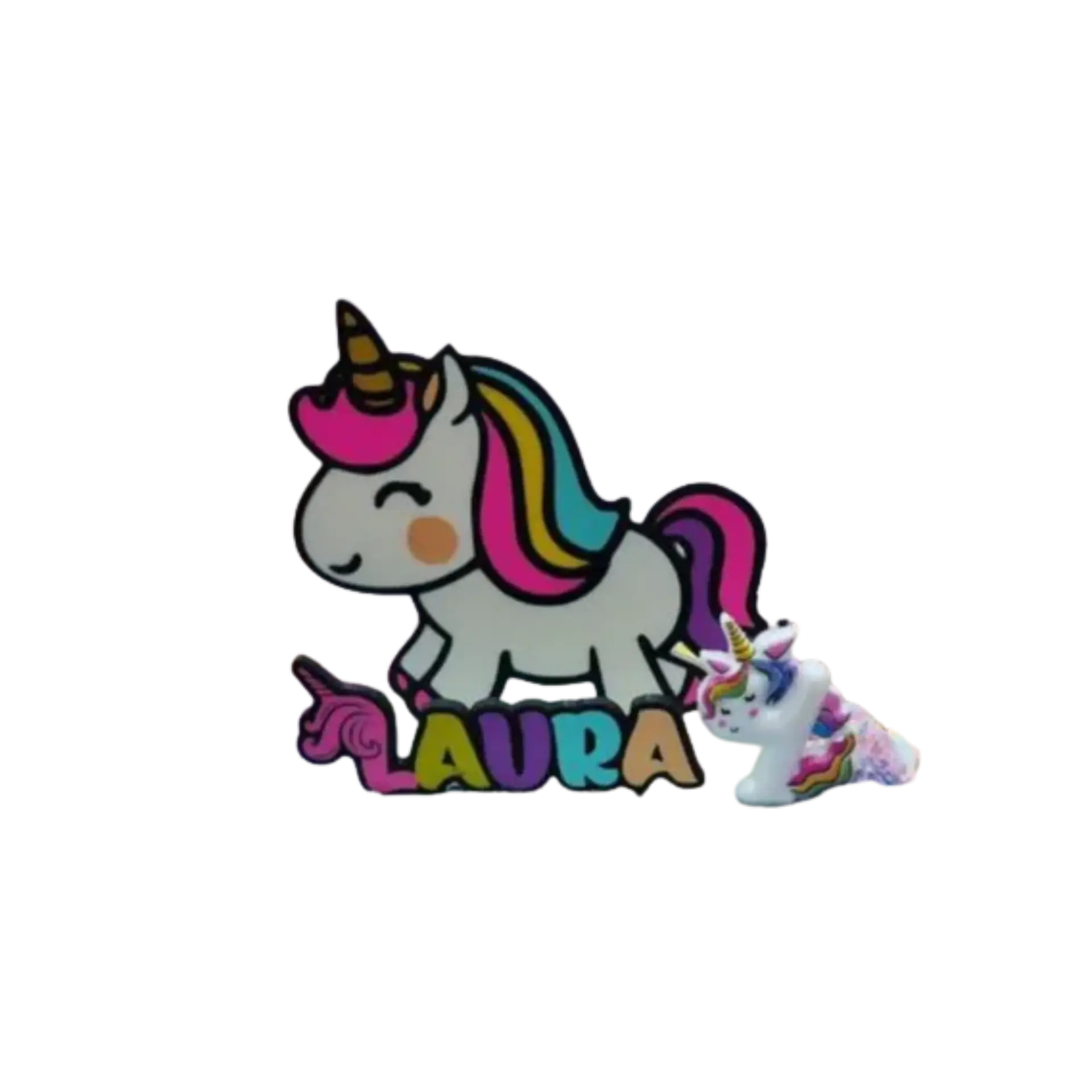 unicorn cake topper