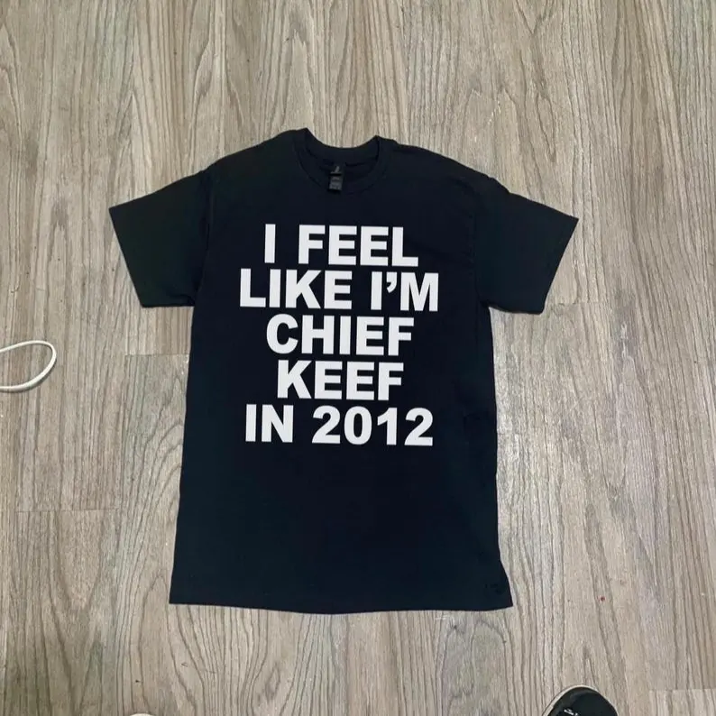 Chief Keef Shirt, 2012 Rap T-Shirt, Hip Hop Graphic Tee, Streetwear Shirt, Urban Outfit, Music Merch, Trendy Tee, Y2K Shirt