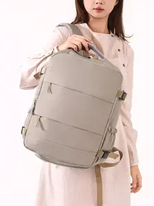 Return-To-School Gift, Vistara Ryanair Cabin Backpack 40x20x30cm, 14-Inch Laptop Compartment, Vacuum Bag, Manual Pump, Shoe Storage, Short Trip, Airline Approved Backpack