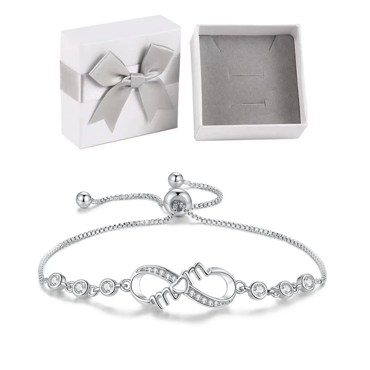 Infinity Love Bracelet for Women – Perfect Jewelry Gift for Mom, Wife, Girlfriend & Her for Valentine’s Day, Birthday & All Occasions
