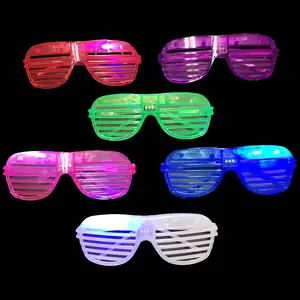 Flashing LED Shutter Shades