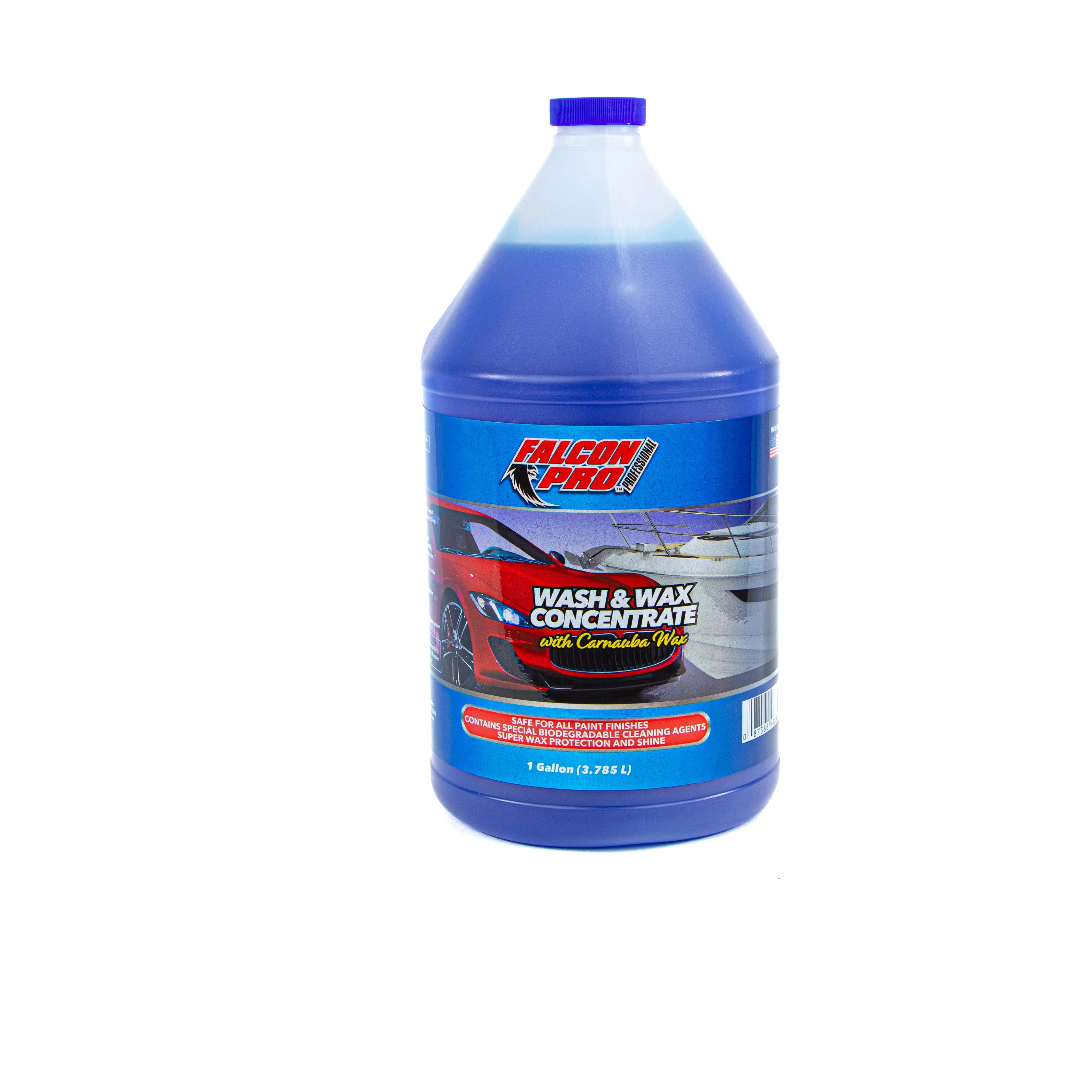 Falcon Pro Wash & Wax Car Shampoo with Carnauba Wax