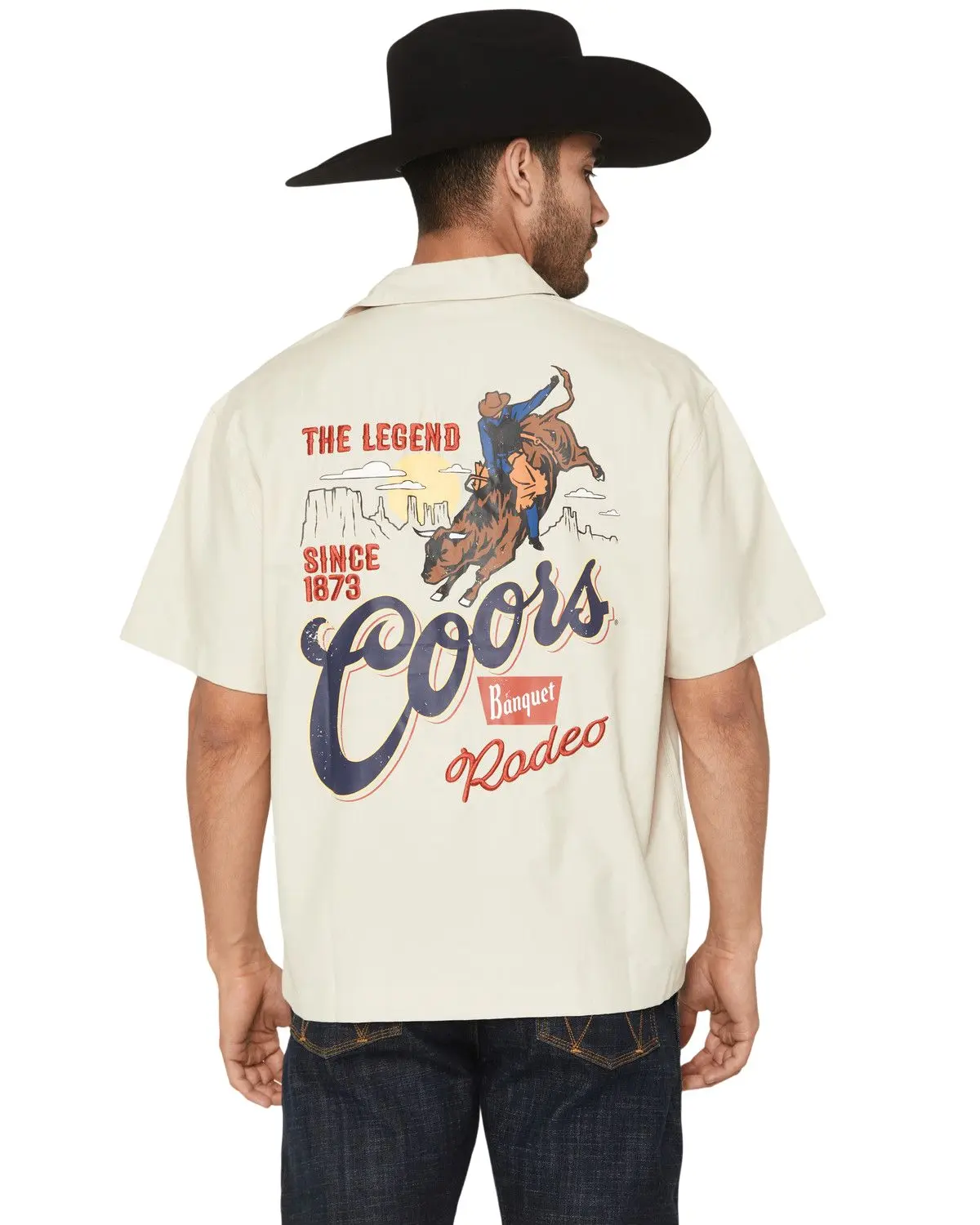 Coors Men's Men'S Boot Barn Short Sleeve Button-Down Shirt - 47-728-667