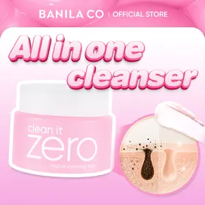 BANILA CO Clean It Zero Original Cleansing Balm 180ML (6.09 fl oz) | For All Skin Types | Gentle Makeup Remover, Hydrating Cleanse | Hypoallergenic Korean Cleansing Balm | Pamper Spa Gift for Mom, Self-Care & At-Home Relaxation