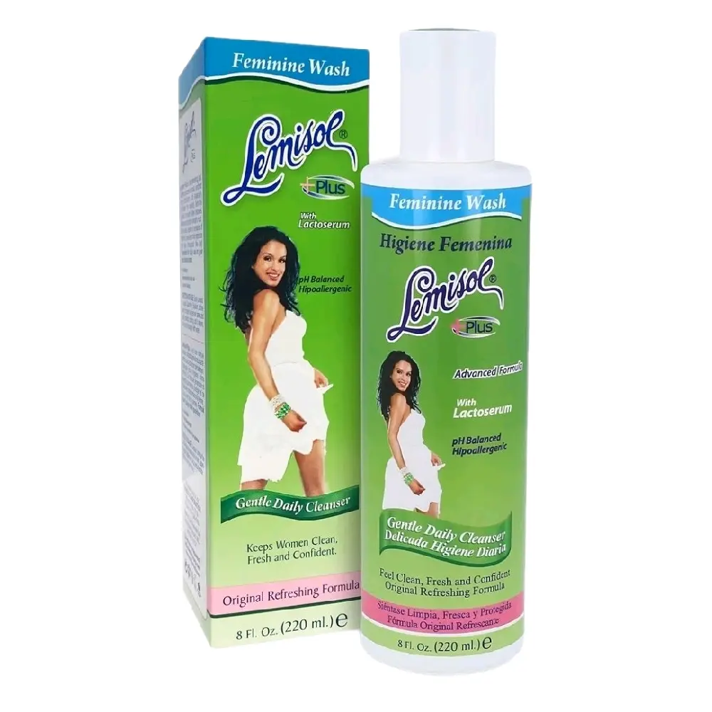Lemisol Plus Feminine Wash, Gentle Daily Cleanser, 8fl.oz