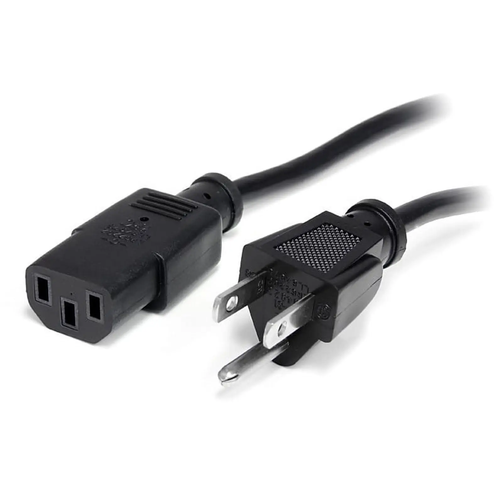 Startech PXT1011010PK High-Power Computer Power Cord - 10ft Length, Molded Connectors, Pack of 10