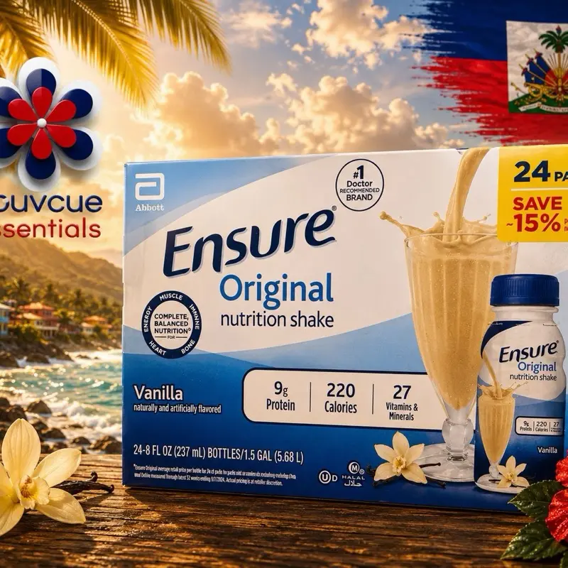Ensure Original Nutrition Shake – Vanilla | 24 Bottles (8 fl oz Each) | Complete Balanced Nutrition