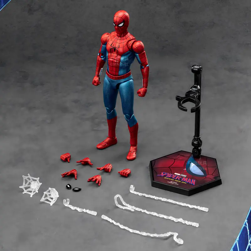 Marvel 1970-01 Spiderman Action Figure Collectible, Action Figures for Collectors, Item as Shown on Screen - No Cancellations, Classic Novelty Toy
