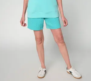 Belle by Kim Gravel Regular Cable Chic Textured Short