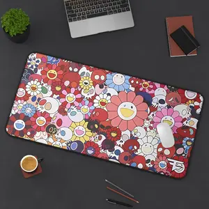 Faze Clan x Murakami Desk Mat – Faze Clan x Murakami Merch Extra Large Gaming MousePad, Gaming Accessories, Desk Decor Setup, Gaming Room Supplies, Desk Mat, PC Accessories.