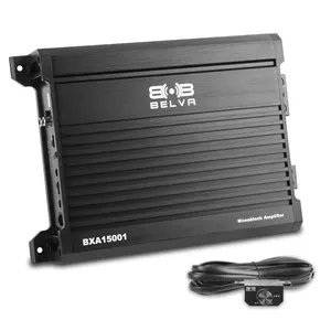 BXA15001 | 1500W Peak BX-Series Class A/B Monoblock Amplifier with Bass Remote