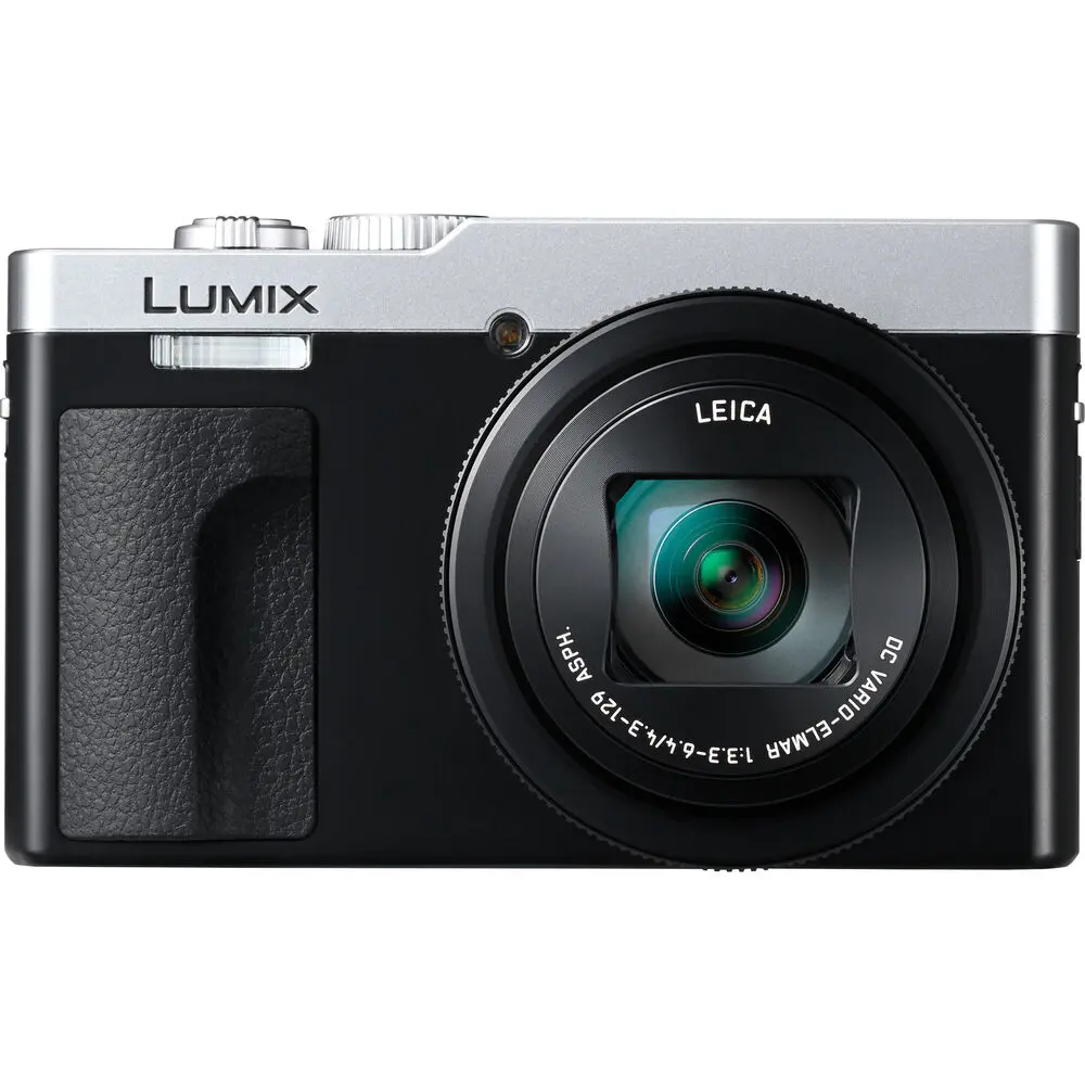 Panasonic TZ99/ZS99 Digital Point & Shoot Camera (Silver) - Flash-Equipped, Handheld Design, Built-In Port, Intuitive Buttons, High-Quality Lens, Rechargeable, Picture
