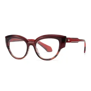 LILOU | GRADIENT DARK CHERRY | BLUE LIGHT