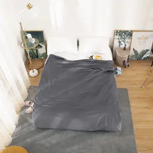 Weighted Blanket – Breathable Fabric, Even Weight Distribution, Suitable for Hot Sleepers and Year-Round Comfort