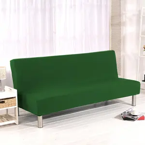 Solid Color Sofa Cover, Stretch Sofa Cover, 1 Count Foldable Sofa Bed Cover, Dustproof Sofa Slipcover, Sofa Protector for Home Living Room, Bedroom