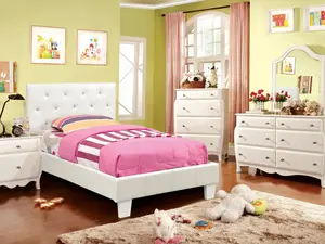 Velen Modern Upholstered Bed Frame with Tufted Headboard – Sleek and Elegant Platform Bed