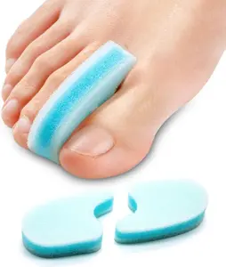 Foam Toe Separators, 10 Pack Breathable Toe Spacers, Overlapping Toes Corrector