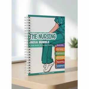 The Ultimate Nursing Mega Bundle | Spiral Bound Notes for Nursing School & NCLEX