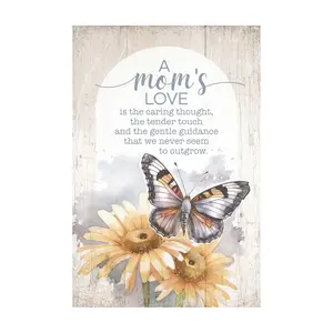 Dexsa A Mom's Love Wood Wall Plaque with Easel Dexsa A Mom's Love Wood Wall Plaque with Easel