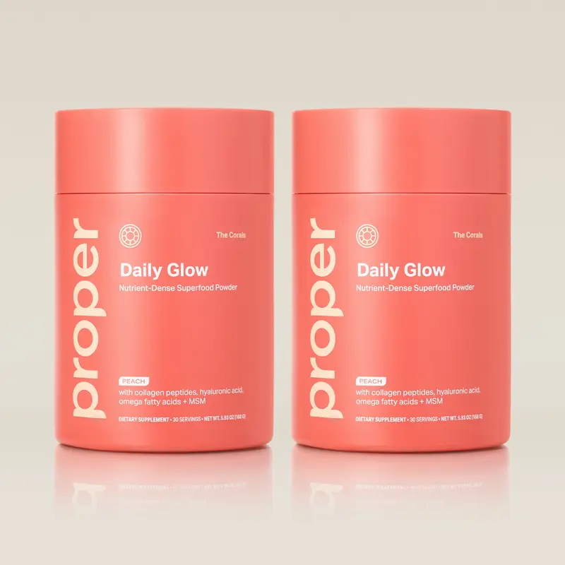 Healthy Hair, Skin & Nails Superfood Bundle for Radiance Support - 2-Pack Superfood Powder For Glowing Skin