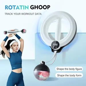360° Rotating Wrist Trainer, Forearm Grip Strength and Arm Chest Workout Equipment for Men Women ,  Upper Body Strength Tool for Arms, Shoulders & Chest, Portable Home and Gym Fitness Equipment