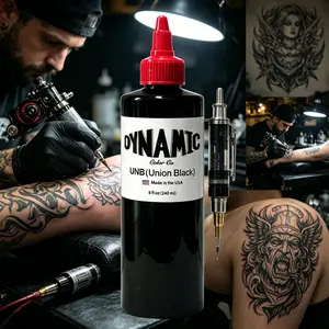 Advanced Professional Tattoo Ink 8 Ounces, Large-CapacityVegetarian Friendly Organic Ink, Suitable For Tattoo FillingAnd Shadow Effect.