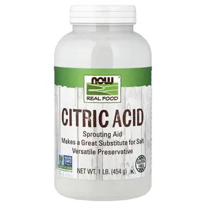 NOW Foods Citric Acid, 1 lb (454 g)