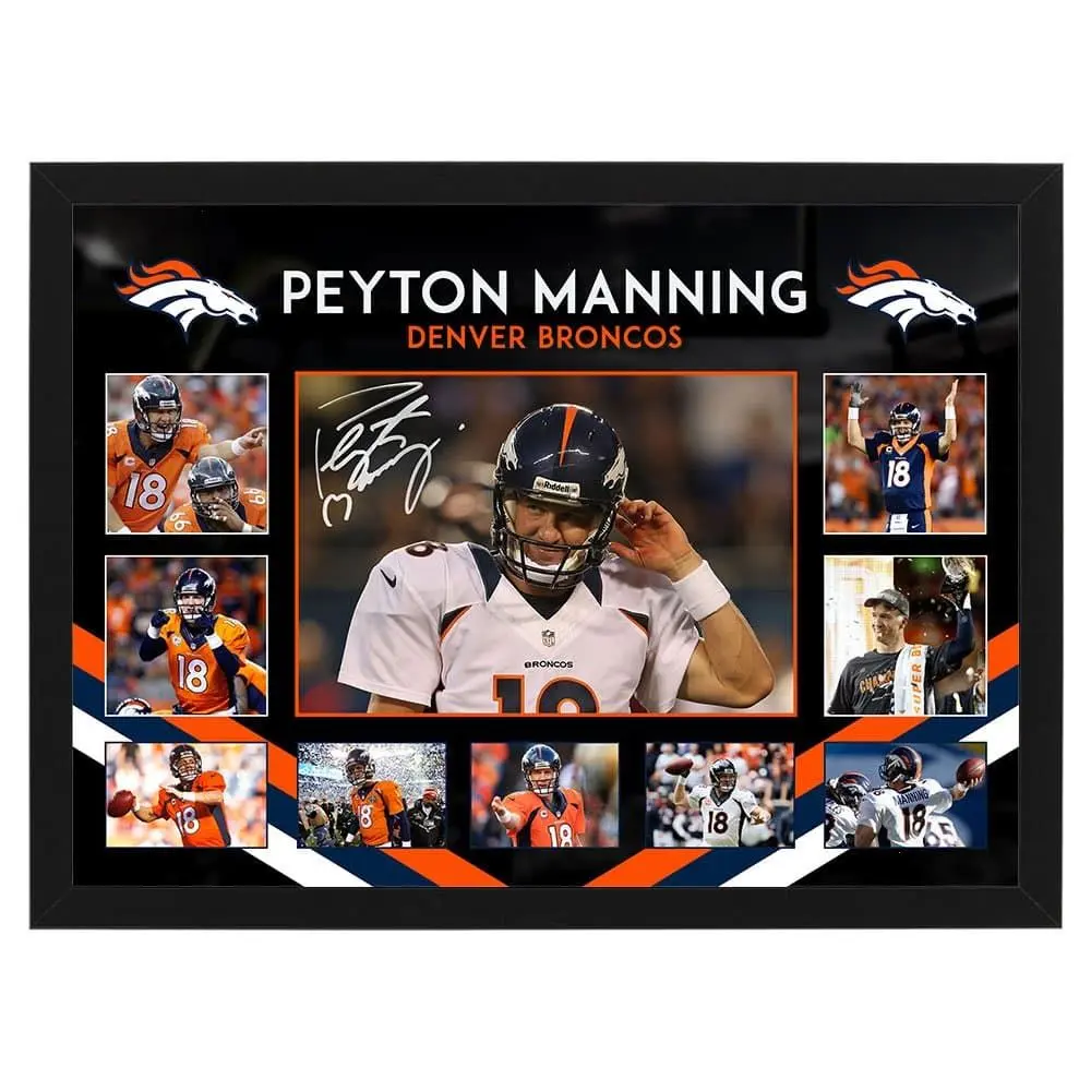 Peyton Manning Denver Broncos Large Poster, Fan Gift ( Unframed - Print Only )