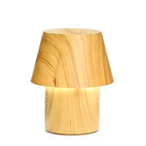 Portable Retro Mushroom Ultrasonic Essential Oil Humidifier - Auto Shut Off, Compact Size, Automatic Fragrance Sprayer Aromatherapy Diffuser for Living Room, Bedroom (Ideal for Dry Seasons)
