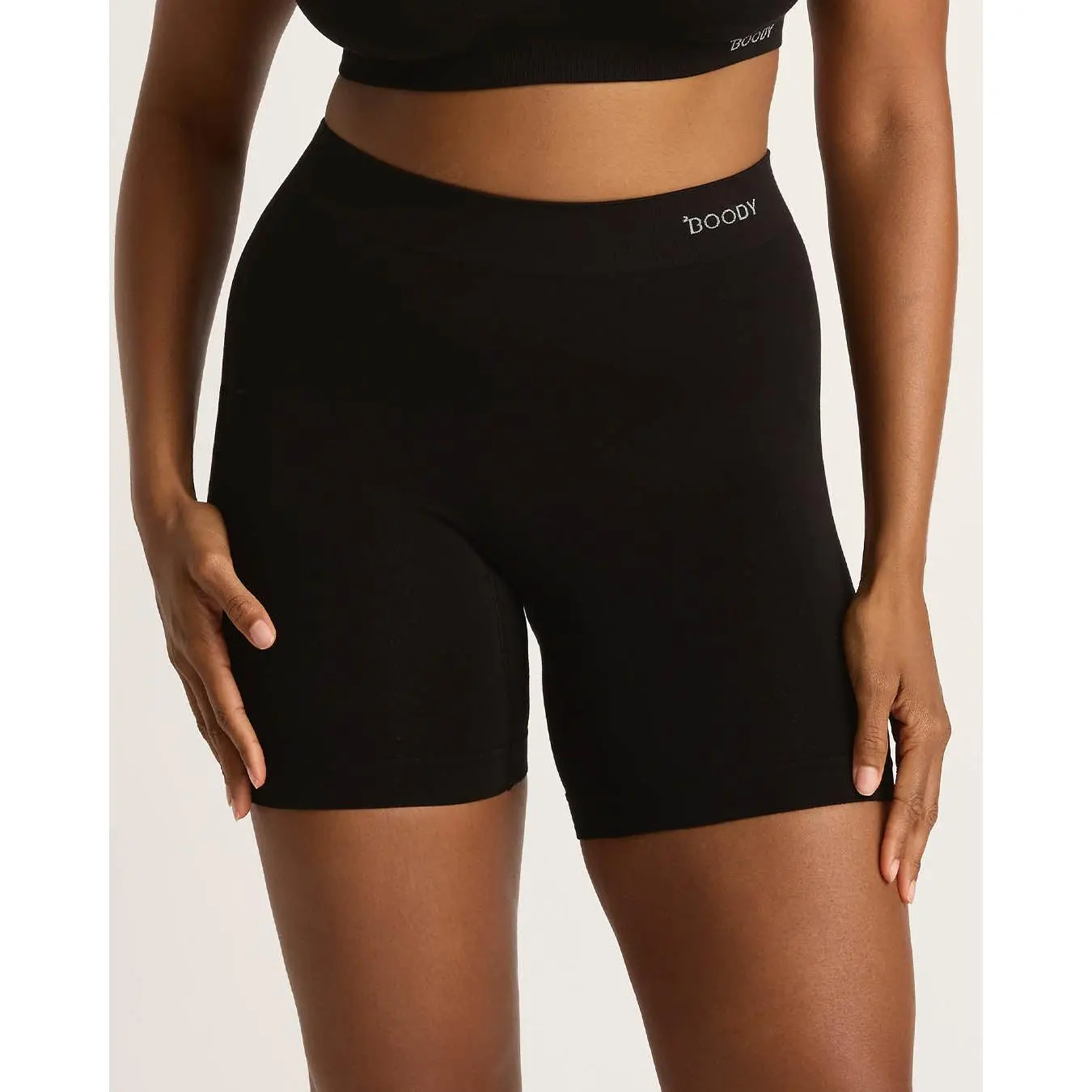 Seamfree Undershorts with Pocket 6" - Black Seamfree Undershorts with Pocket 6" - Black